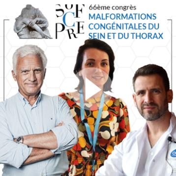 66e SOFCPRE avec le Pr Chavoin, le Pr Herlin et le Dr Kerfant