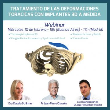 Webinar tratamiento de las deformaciones toracicas  - 10 de febrero