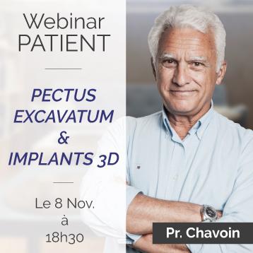 Le Pr Chavoin assurera un webinar pour les patients le 8 Novembre 2021